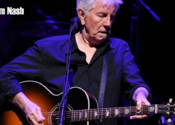LOS ANGELES, CA - APRIL 05:  Musician Graham Nash performs onstage at the 2nd Light Up The Blues Concert - An Evening Of Music To Benefit Autism Speaks at The Theatre At Ace Hotel on April 5, 2014 in Los Angeles, California.  (Photo by Imeh Akpanudosen/Getty Images for LUTB)