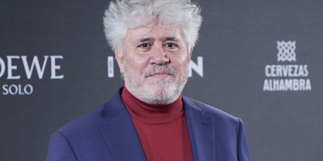 Director Pedro Almodovar attends the 'Icon Awards 2018' photocall at Real Tapestry Factory on October 10, 2018 in Madrid, Spain (Photo by Oscar Gonzalez/NurPhoto via Getty Images)
