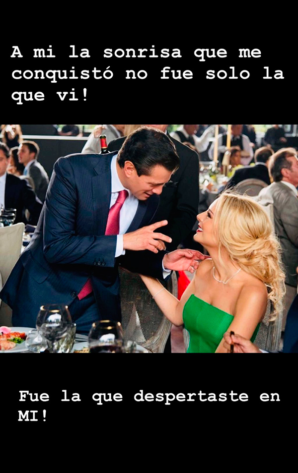 PeÃ±a Nieto y Tania Ruiz