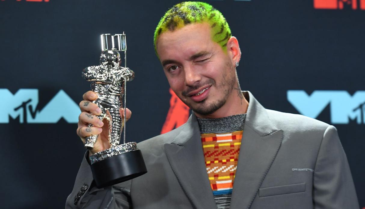 J Balvin ganó su primer premio MTV Video Music Awards.