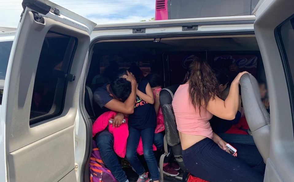 Resultado de imagen para migrantes asegurados en veracruz