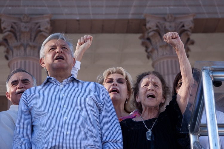 Rosario Ibarra ha estado cerca del presidente Andrés Manuel López Obrador (Foto: Cuartoscuro)