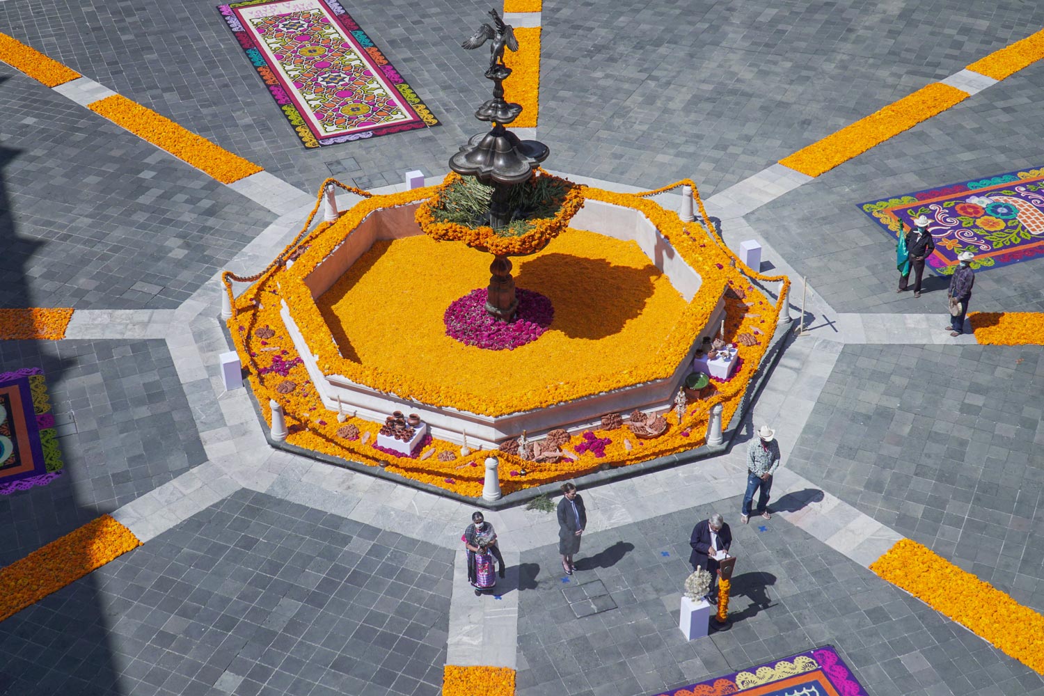 Ofrenda Palacio Nacional víctimas COVID-19 