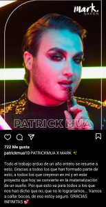 Patrick Mua es la nueva imagen de los labiales 'Mark' de Avon