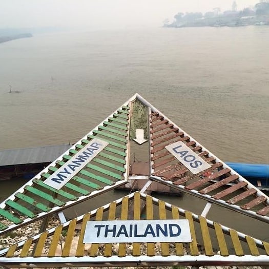 frontera entre Tailandia, Laos y Myanmar