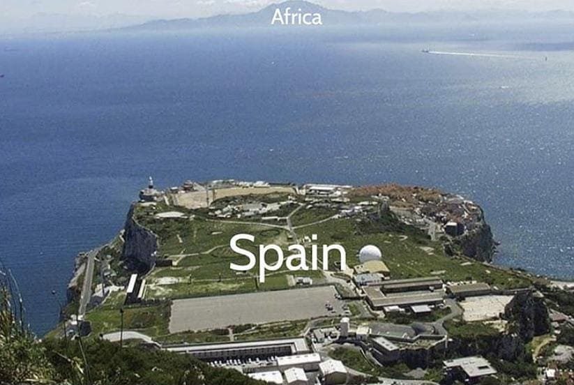 frontera España y África