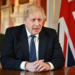 British prime minister Boris Johnson speaks from 10 Downing Street, in London, on February 24. (Jeff J Mitchell/Pool/AFP/Getty Images)(Photo by Jeff J Mitchell / POOL / AFP) (Photo by JEFF J MITCHELL/POOL/AFP via Getty Images)