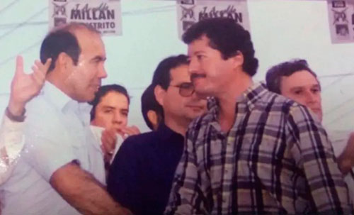 Juan S. Millán y Luis Donaldo Colosio